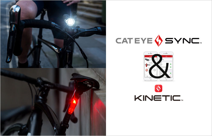 CatEye: SYNC Set Core & Kinetic Front & Rear Light Set