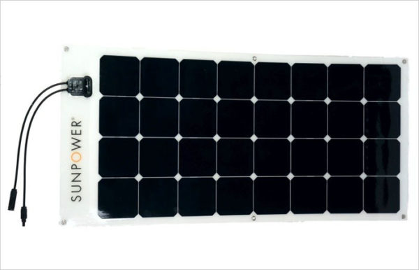 100W Sunpower Flexible Solar Panel – LEFTFIELDBIKES